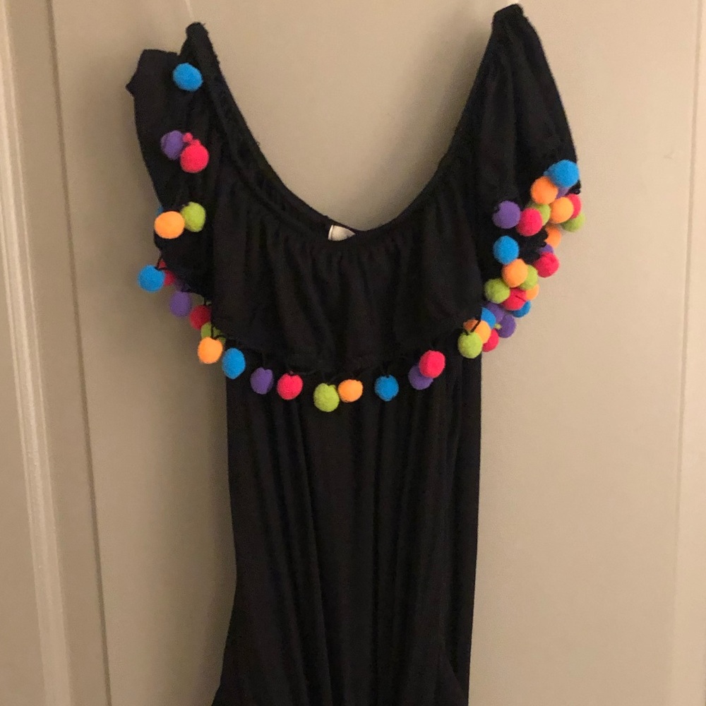 Fiesta Black Bodysuit